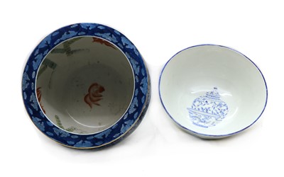 Lot 80 - A Chinese porcelain fish bowl