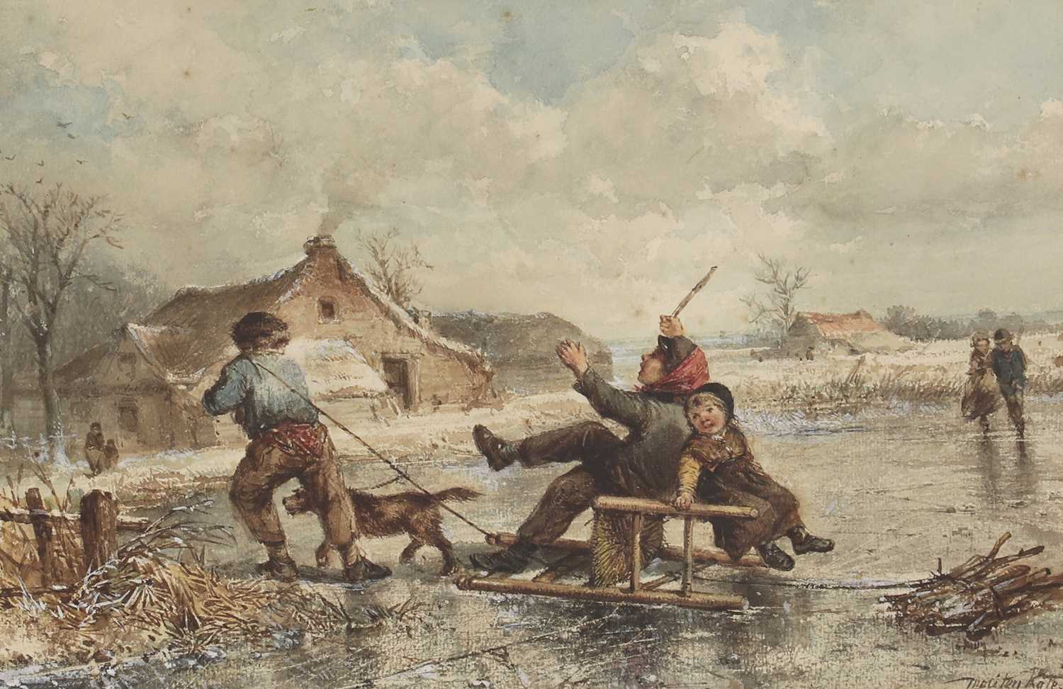 Lot 256 - Johan Mari Ten Kate (Dutch, 1831-1910)