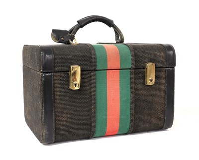 Lot 393 - A vintage Gucci vanity case