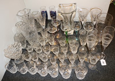 Lot 100 - A set of four Royal Daulton 'Highclere' pattern champagne glasses