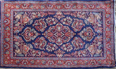 Lot 442 - A Persian wool rug