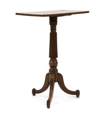 Lot 415 - A 19th century mahogany occasional table