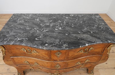 Lot 647 - A Louis XV kingwood commode