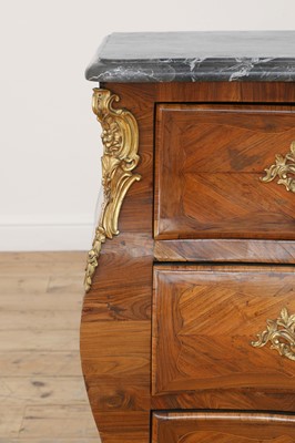 Lot 647 - A Louis XV kingwood commode