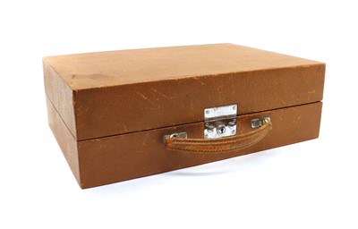 Lot 307 - A leather attache case