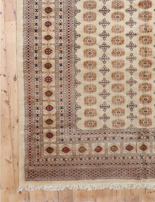 Lot 751 - A wool carpet of Tekke Bokhara design