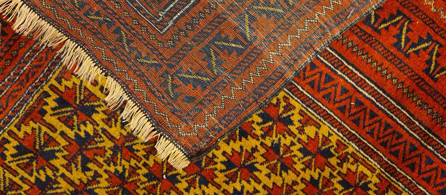 Lot 445 - A Beloch wool rug,