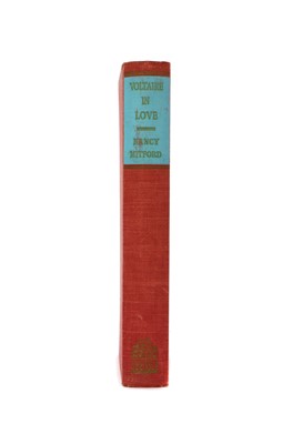 Lot 135 - INSCRIBED & SIGNED: MITFORD, Nancy: Voltaire in Love.