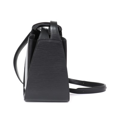 Lot 385 - Louis Vuitton black Epi leather single strap backpack