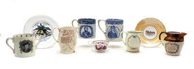 Lot 69 - A collection of commemorative ceramics