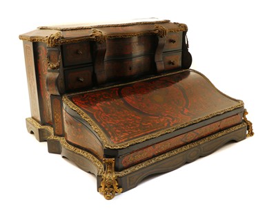 Lot 276 - A Boulle and gilt metal mounted work writing slope