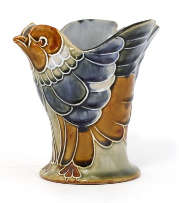 Lot 51 - A Doulton Lambeth stoneware vase
