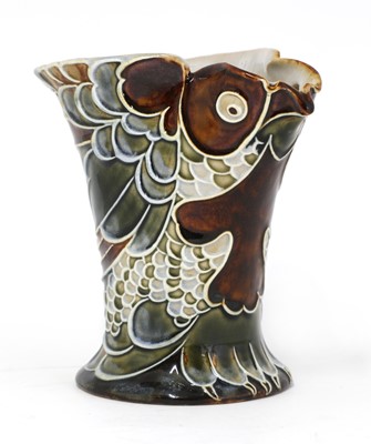 Lot 52 - A Doulton Lambeth stoneware vase