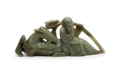 Lot 110A - A Chinese jade carving