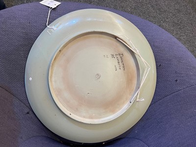 Lot 101 - A Doulton Lambeth stoneware charger