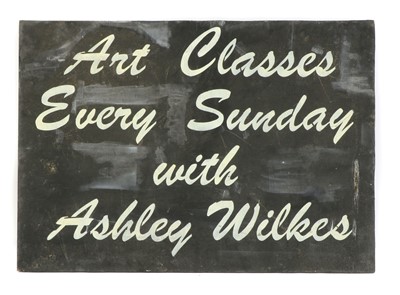 Lot 295A - A painted sign from the Lovejoy television series