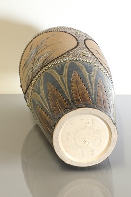 Lot 47 - A Doulton Lambeth stoneware vase
