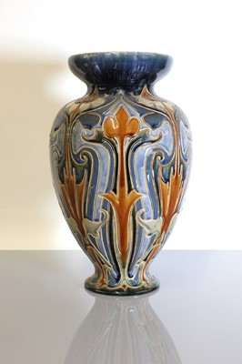 Lot 73 - A Royal Doulton stoneware vase