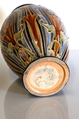 Lot 73 - A Royal Doulton stoneware vase