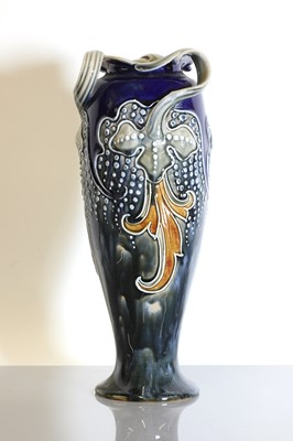 Lot 74 - A Royal Doulton stoneware vase