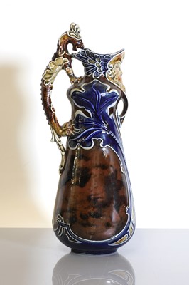 Lot 6 - A Doulton Lambeth stoneware vase