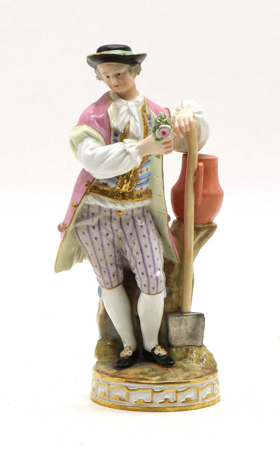 Lot 74 - A Meissen porcelain figure