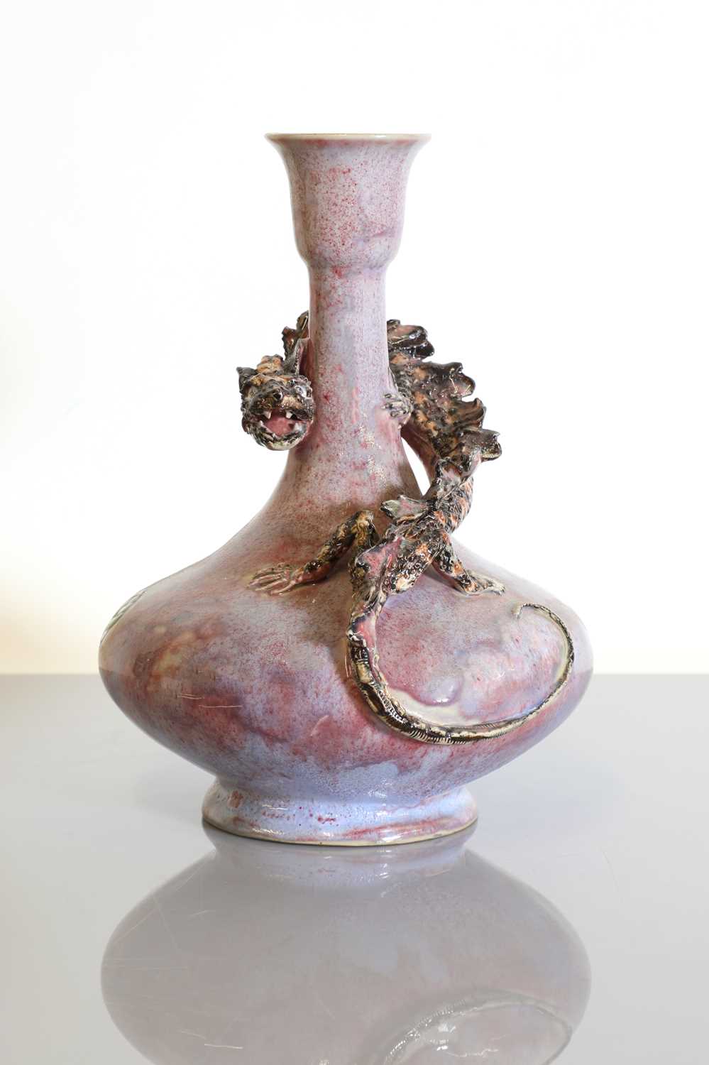 Lot 5 - A Royal Doulton flambé vase