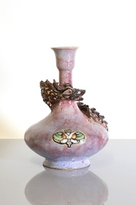 Lot 5 - A Royal Doulton flambé vase