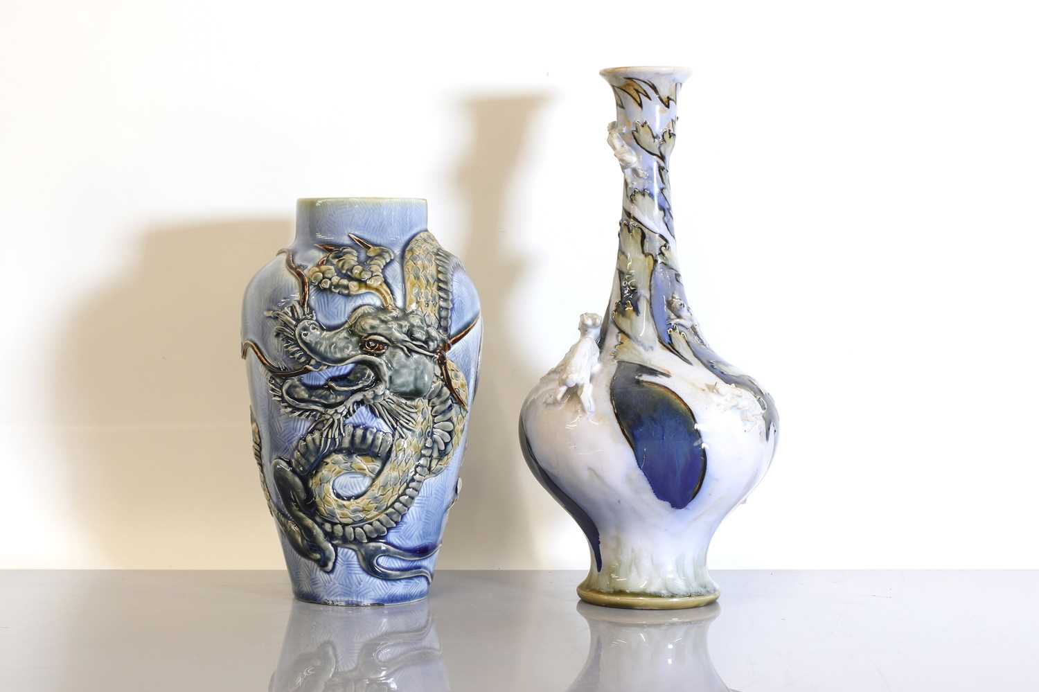 Lot 88 - A Royal Doulton stoneware vase