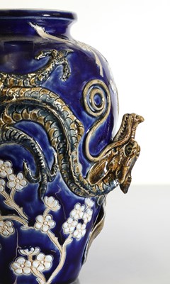 Lot 86 - A Doulton Lambeth stoneware vase