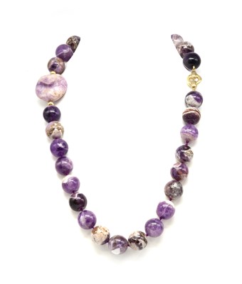 Lot 188 - A collection of bead necklaces