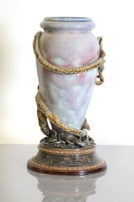 Lot 85 - A Doulton Lambeth stoneware vase