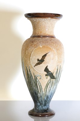 Lot 57 - A Doulton Lambeth stoneware vase