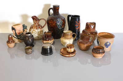 Lot 50 - A collection of Doulton Lambeth and Royal Doulton stoneware items