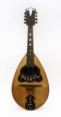 Lot 249 - A Giovanni de Meglio Neapolitan mandolin