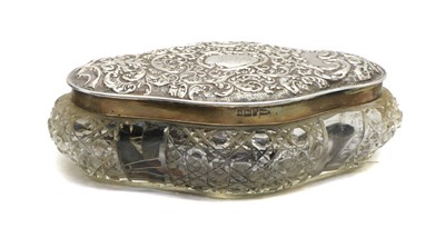 Lot 29 - A collection of silver dressing table items