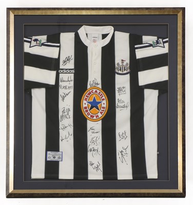Lot 219 - A Newcastle 1995-1996 Signed Football Shirt