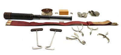 Lot 254 - A collection of military related items