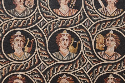Lot 184 - A Roman-style mosaic panel