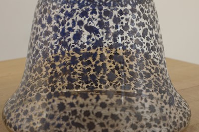 Lot 511 - A glass hookah pipe base