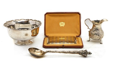 Lot 47 - A Dutch silver commemorative spoon