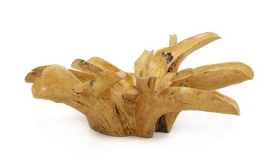 Lot 485 - A burr wood bowl