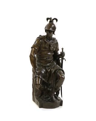 Lot 347 - A large bronze sculpture