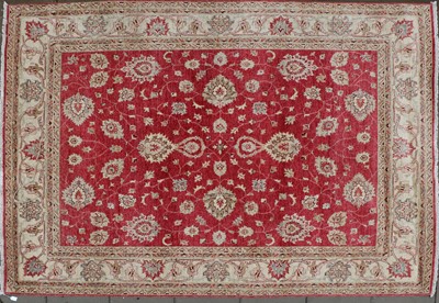 Lot 403 - An Agra design carpet