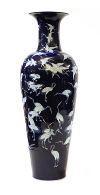 Lot 352 - A floor standing Chinese porcelain vase