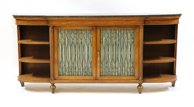 Lot 376 - A George IV style mahogany credenza