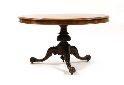 Lot 378 - A Victorian inlaid circular breakfast table