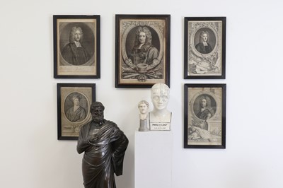 Lot 201 - Five mezzotint portraits of 17th and 18th century political figures