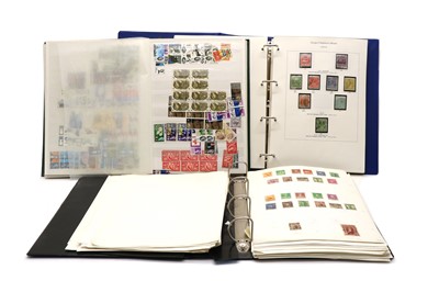 Lot 195 - Ten albums of GB, Ireland and Commonwealth stamps