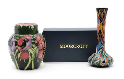 Lot 82 - A Moorcroft ginger jar and cover